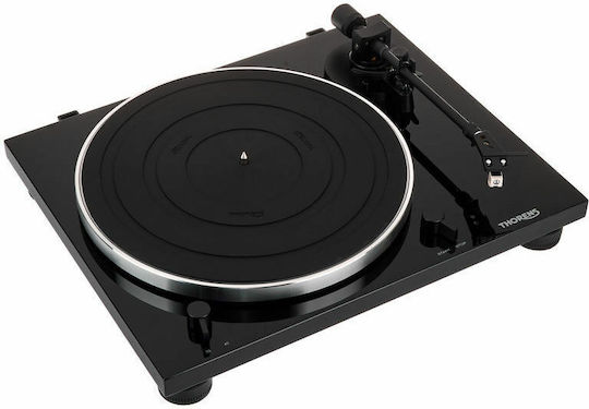 Thorens TD 201 Πικάπ με Belt Drive και Προενίσχυση Μαύρο