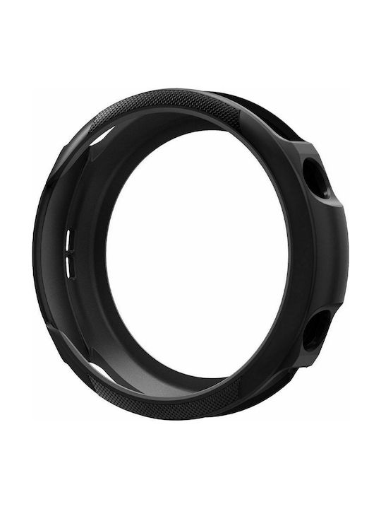 Spigen Liquid Air Case Carcasă de Silicon Negru mat pentru Galaxy Watch 3 45mm - Ceas Galaxy Watch 3 45mm
