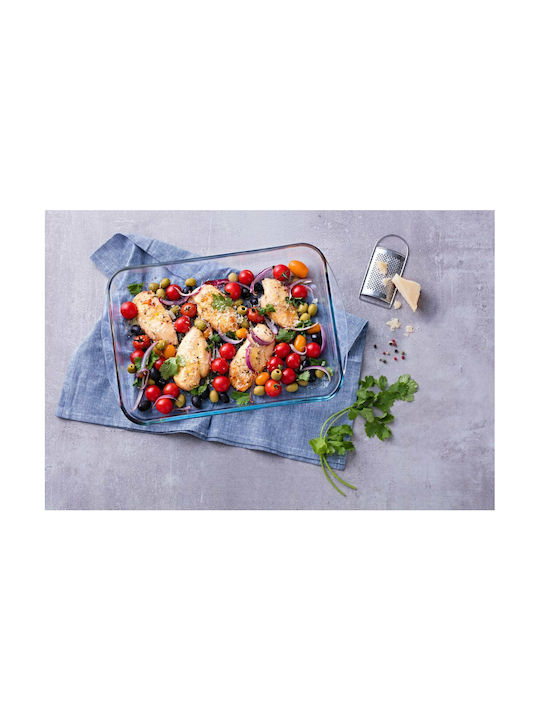 Pyrex Glass Rectangular Heat-Resistant Cookware 3700ml