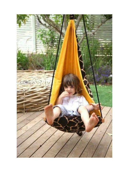 Amazonas Indoor Swing Hang Mini Giraffe Yellow