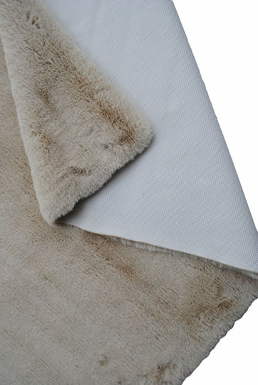 Newplan Puffy Rutschfest Zottelig Pelzige T-FC3 Beige