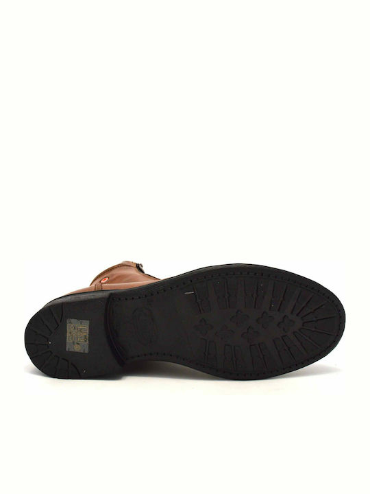 Leather Tabac Brown Boots