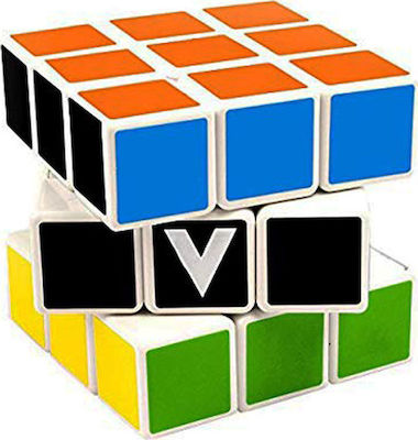 V-Cube 3 Flat Κύβος Ταχύτητας 3x3 White για 6+ Ετών 207186