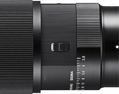 Sigma Full Frame Φωτογραφικός Φακός 105mm f/2.8 DG DN Art Telephoto / Macro για Sony E Mount Black