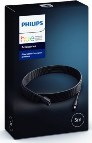 Philips Ρευματοδότης για Φωτιστικά 5m Μαύρος 915005750101