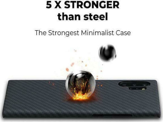 Pitaka Magcase Aramid Kevlar Back Cover Aramid Fiber 0.85mm Μαύρο (Galaxy Note 20)