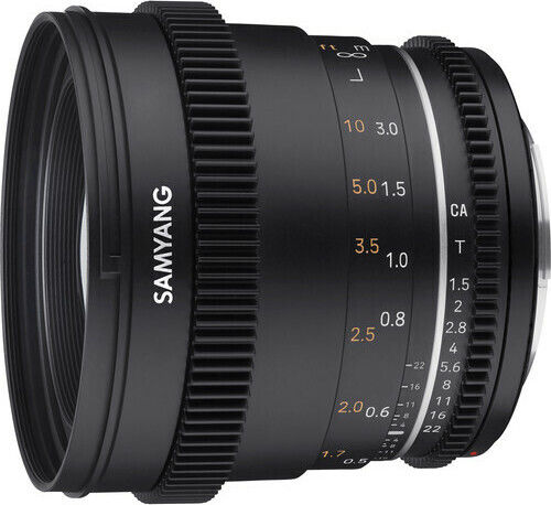 Samyang Full Frame Φωτογραφικός Φακός 50mm T1.5 VDSLR MK2 Cine Σταθερός για Sony E Mount Μαύρος
