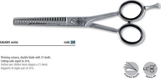 Kiepe Galaxis 249 Hair Cutting Thinning Scissor 5.5"