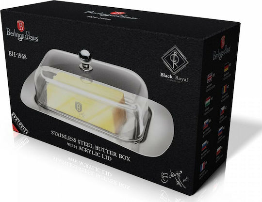 Berlinger Haus Black Royal Collection Butterdose Inox Silber 1pcs