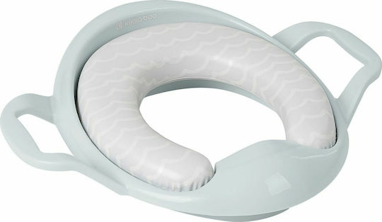 Kikka Boo Toddler Toilet Seat Soft-Padded with Handles Shape of Sea Light Blue