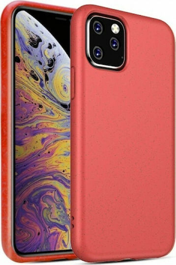 Forever Bioio Back Cover Silicone Red (iPhone 11 Pro Max)
