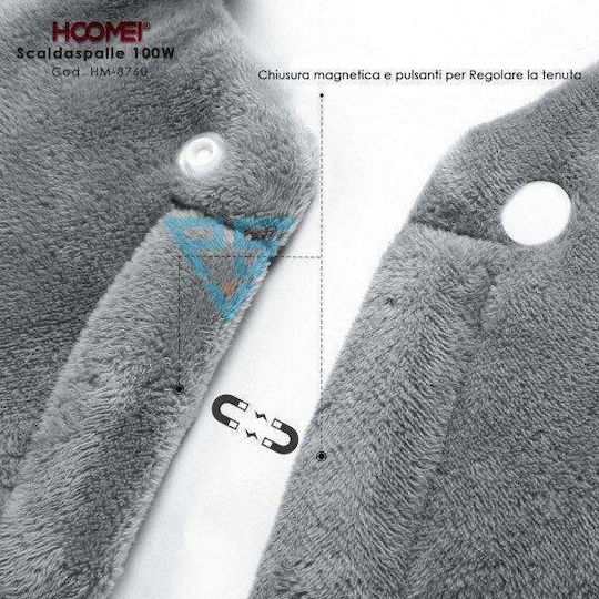 Hoomei Ηλεκτρική Θερμοφόρα Αυχένα-Ώμων Γκρι 47x53εκ.