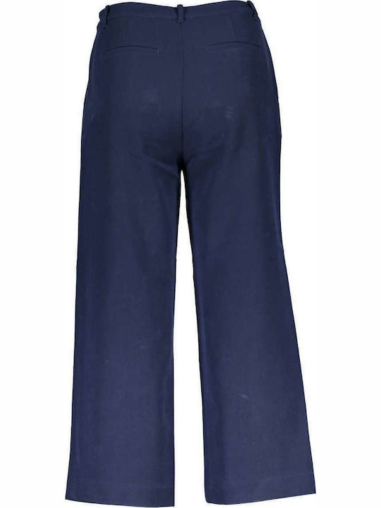 Gant Women's Fabric Trousers Blue