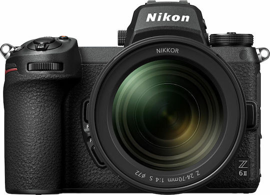 Nikon Z 6II Mirrorless Camera Kit (Z 24-70mm F4 S + FTZ Adapter) Black