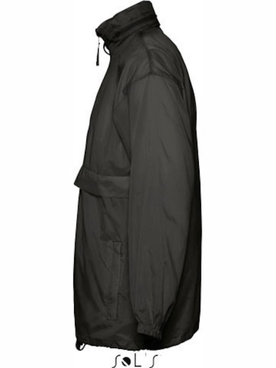 Surf Jacket Waterproof and Windproof Black