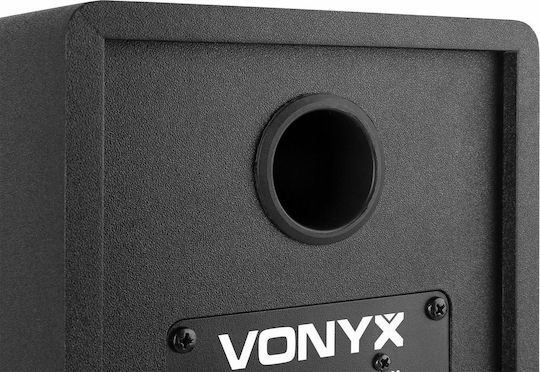 Vonyx SMN40B Studio Monitor Lautsprecher 4" 50W Paar Schwarze