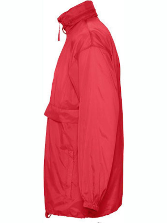 Surf Jacket Waterproof and Windproof Red