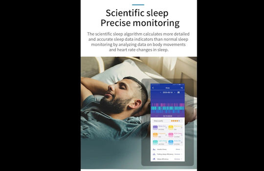 Colmi Sky 7 Pro Смартчасовник с Пулсомер (Сребрист)