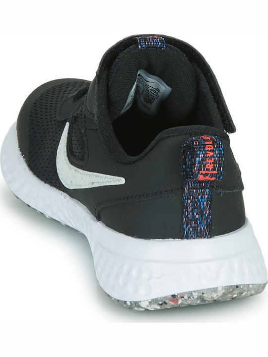 Revolution Revolution 5 MTF Kids Sports Shoes Running with Hoop & Loop Closure Black