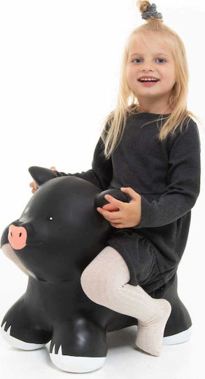 Gerardo’s Toys Hop Hop Pig for 1+ years Years Black 18cm.