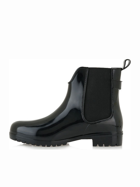 Seven Women's Short Wellies Black