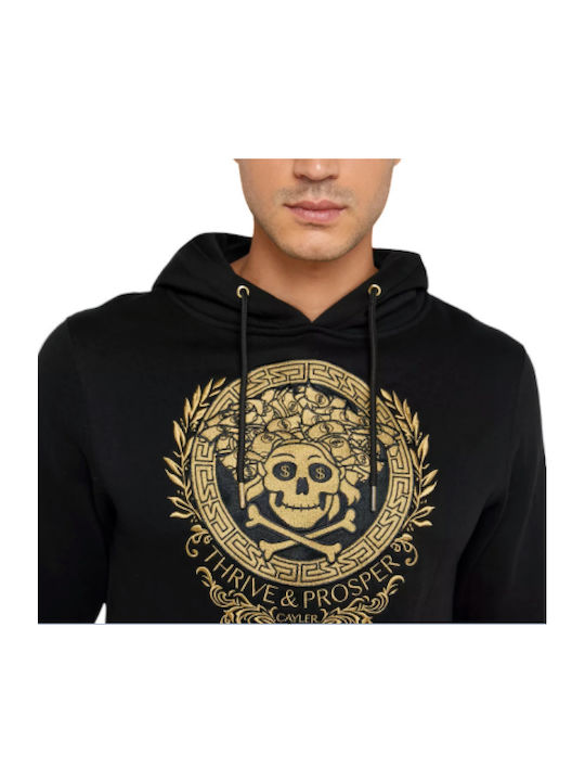 Badusa Sweatshirt mit Kapuze Schwarzes