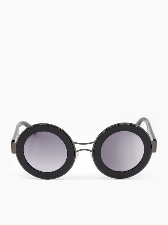 Karl Lagerfeld Γυαλιά Ηλίου Μαύρα με Κοκκάλινο Σκελετό Karl Lagerfeld Γυαλιά Ηλίου Μαύρα με Κοκκάλινο Σκελετό