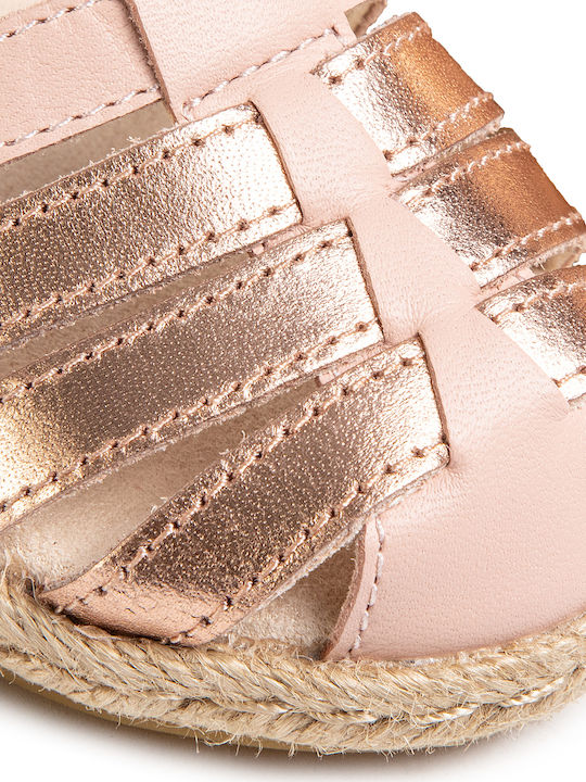Kindersandalen Matilde Metallic Rosa