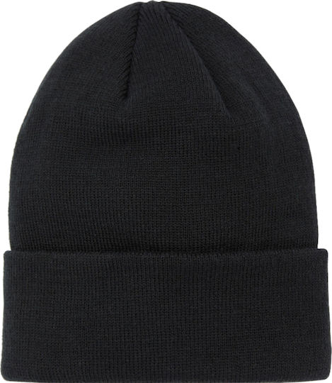 Velly Beanie Männer Beanie mit Rippstrick in Schwarz Farbe