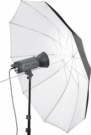 Walimex 2in1 Reflex & Translucent Umbrella 150cm Ομπρέλα για Studio White