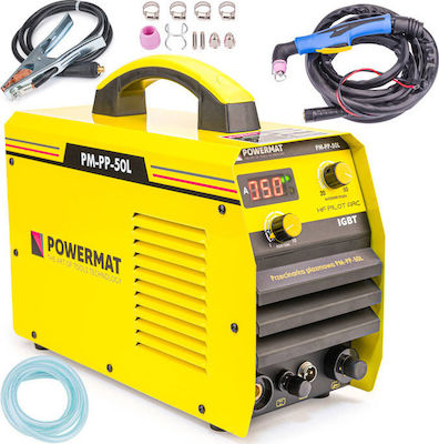 Powermat Μηχανή Κοπής IGBT CUT-50 PM-PP-50L Plasma Cutting Inverter 50A (max)