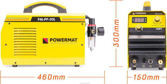 Powermat Μηχανή Κοπής IGBT CUT-50 PM-PP-50L Plasma Κοπής Inverter 50A