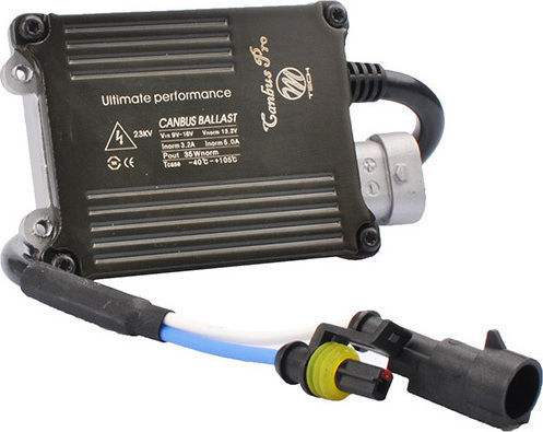 M-Tech Xenon Σετ Φωτισμού Αυτοκινήτου H4 Can bus 12V 6000K Ψυχρό Λευκό