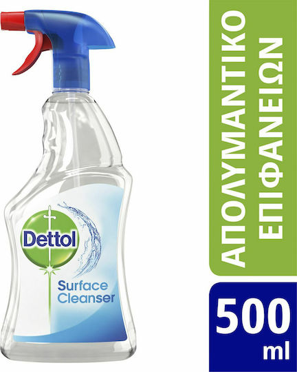 Dettol Power & Fresh Sprühreiniger mit desinfizierender Wirkung Knackiges Leinen & Aqua Sky 1x500ml