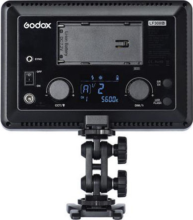 Godox LF308Bi LED Daylight 3300 - 5600K 18W with Brightness 1265 Lux