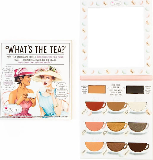 theBalm What's Tea? Palette of Eye Shadows in Pressed Powder Form 12.6g