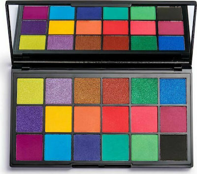 Revolution Beauty Tammi X Eye Shadow Palette in Solid Form Tropical Carnival 18gr