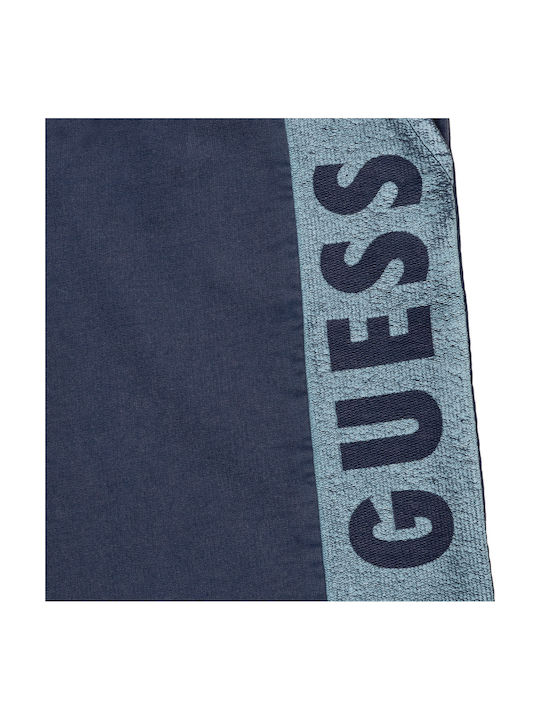 Guess Kids Shorts/Bermuda Fabric Βερμούδα Φούτερ Blue