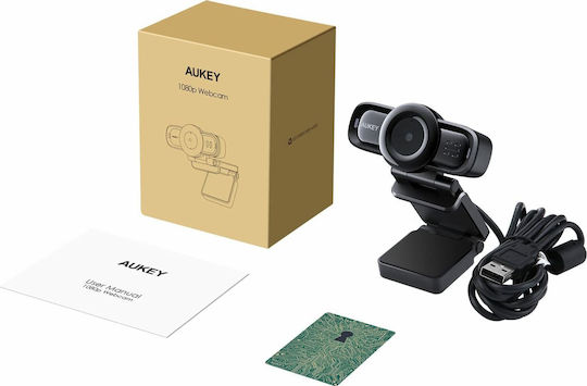 Aukey PC-LM3 Web Camera Full HD 1080p με Autofocus