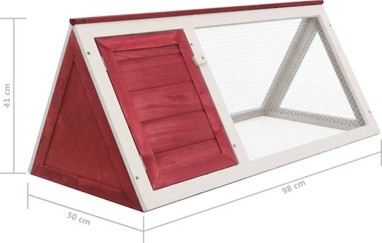 vidaXL 170854 Клетка за Домашни Животни 98брx50брx41брсм.
