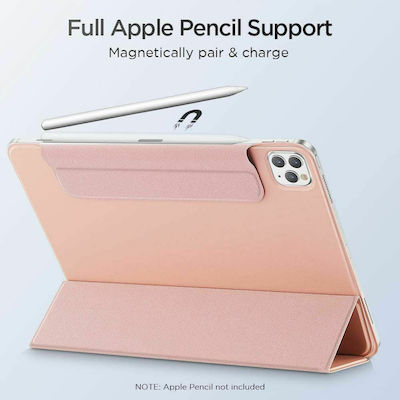 ESR Rebound Magnetic Flip Cover Synthetic Leather / Plastic Rose Gold (iPad Pro 2020 11" / iPad Pro 2018 11")