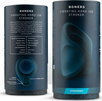Boners Vibrating Handjob Stroker Masturbator 1buc