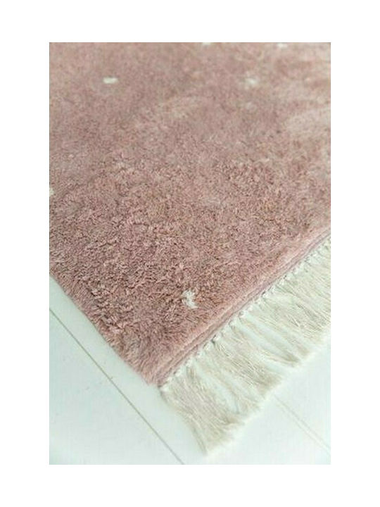 Little Dutch Kids Rug Cotton 120x170cm Dot Pure Pink