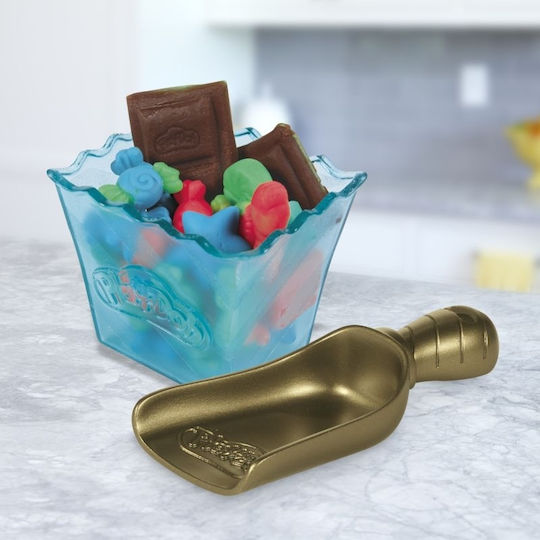 Hasbro Play-Doh Plasticină Set De Joc Kitchen Creations Candy Shop Pentru 3+ Ani 5 Buc