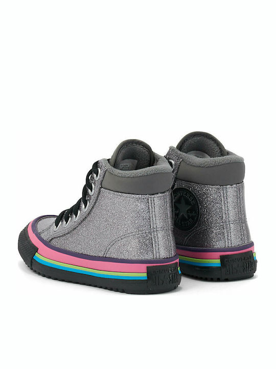 Chuck Taylor All Star Chuck Taylor All Star Kinder Sneakers Hoch Thunder / Bright Pear / Black