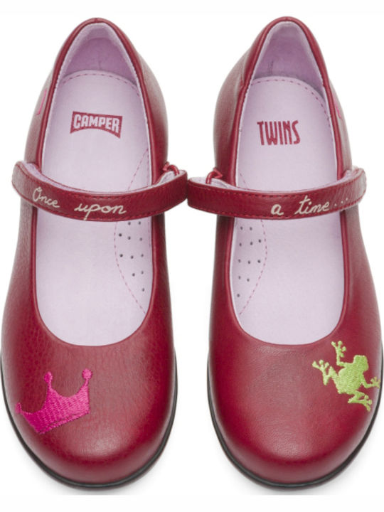 Camper Kids Burgundy Ballerinas Camper Kids Burgundy Ballerinas