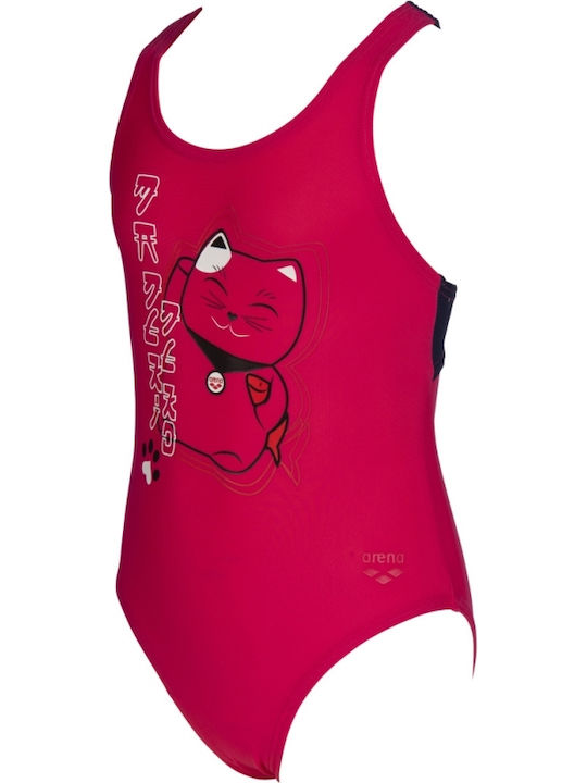 Arena Kids Swimwear One-Piece Training Fuchsia