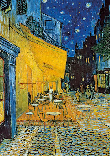 Van Gogh: Sunflowers & Cafe at night Puzzle 2D 1000pcs 18491