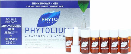 Phyto lium Hair Ampoules against Hair Loss 12x3.5ml