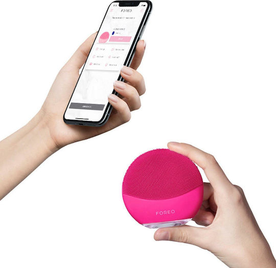 Foreo Luna Mini 3 Четка за почистване на лице от силикон Фуксия